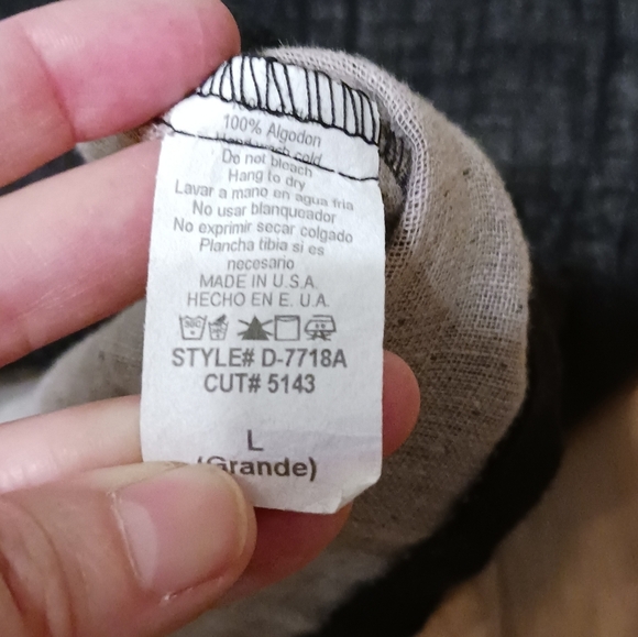 Final Touch 100% Cotton 2-Toned Colorblock Sleeveless Dress Large Lagenlook - Picture 4 of 4